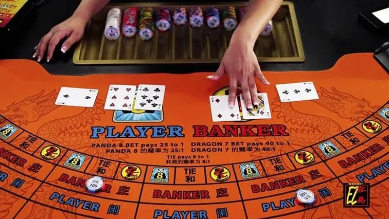 Hướng dẫn tính điểm cược game bài Baccarat trực tuyến