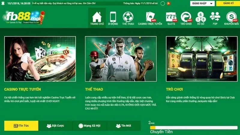 Giới thiệu một số nét cơ bản về casino online